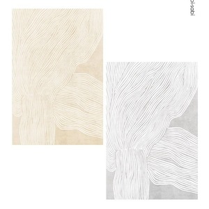 Alfombra Moderna Simple de Lujo Ligero para Sala de Estar, Dormitorio, Junto <span class=keywords><strong>a</strong></span> la Cama, de Poliéster Tejido, Gruesa, para Otoño e Invierno - Product Image 4