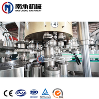 Nouveau projet de boisson gazeuse boisson gazeuse CO2 eau aluminium peut mise en conserve Machine de remplissage