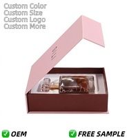Boîte en papier avec logo personnalisé, boîte cadeau personnalisée pour cosmétiques et parfums, emballage de parfum