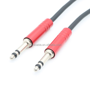 B-Gauge TRS Patch <strong>Cables</strong> - 6mm O.D Starquad <strong>Cable</strong>. Moulded Ends 1ft / 1.5ft / 2ft / 3ft / 4ft - Product Image 3