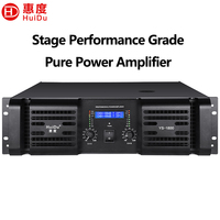 Amplificateur de puissance professionnel YS-1800, analogique, classe H, 2 canaux, 2*1800W 8ohm, 2*5400W 2ohm, amplificateur de puissance pour DJ et scène
