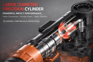 <span class=keywords><strong>Marteau</strong></span> perforateur électrique professionnel JimBon à moteur sans balais haute performance - Product Image 3