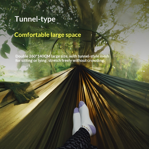 Silla <span class=keywords><strong>Hamaca</strong></span> Automática de Nailon con Mosquitera para Adultos - Uso en Camping, Senderismo y Actividades al Aire Libre - Product Image 2