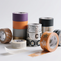 Étiquette de couleur thermique brillante de haute qualité d'autocollant adhésif d'usine de Niimbot pour la caractéristique de code à barres de produits ménagers