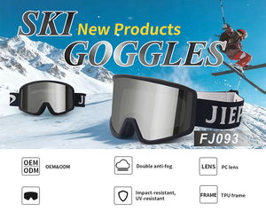 <span class=keywords><strong>Gafas</strong></span> de esquí OTG con logotipo OEM personalizado, antivaho, de lujo, con lentes magnéticas para exteriores, fotocromáticas, par - Product Image 6