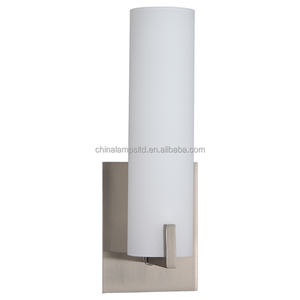 Modern LED Wall Sconce for Hotel and Home Brushed Nickel <b>Vanity</b> <b>Light</b> Fixture with Round Decorative Style for Bedroom Bathroom - Product Image 6