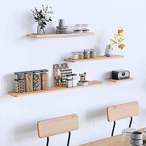 Heavy Duty <b>Floating</b> <b>Brackets</b>,Hidden <b>Shelves</b> Hardware, Cast Iron L <b>Brackets</b>, Rustic Industrial Black Metal Wall Supports - Product Image 3