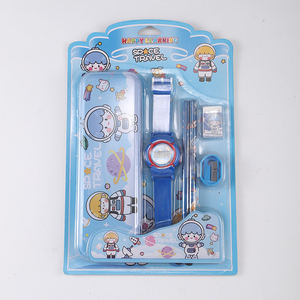 Nuovo Set Regalo Yichen Modello 9912: Orologio per Bambini, Astuccio, Matite e Gomme da Cancellare - Product Image 5