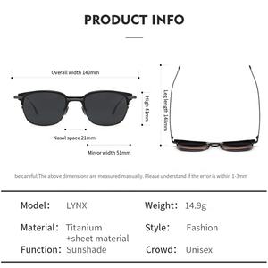 Gafas de Sol LYNX de Moda, Gafas de Sol Ultra Lujosas para Hombre, Cuadradas, Polarizadas, con Protección UV400, Nuevo Diseño de Fábrica - Product Image 6