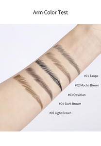 <span class=keywords><strong>Crayon</strong></span> à sourcils neutre ultra-fin 5 couleurs automatique à double tête sans affûtage avec marque privée à base de minéraux - Product Image 6