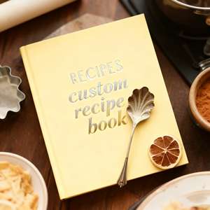 Cadeau <span class=keywords><strong>de</strong></span> cuisine personnalisé <span class=keywords><strong>livre</strong></span> <span class=keywords><strong>de</strong></span> recettes à couverture rigide pour écrire dans vos propres recettes organisateur famille <span class=keywords><strong>livre</strong></span> <span class=keywords><strong>de</strong></span> recettes pour femme amis - Product Image 2