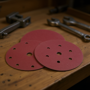 TTAKE pour disque de ponçage auto-adhésif, papier abrasif grain 100 sans trous pour le polissage du bois et du métal - Product Image 3