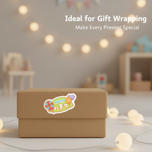 Printed die-cut glitter stickers, holographic waterproof adhesive <b>labels</b>, custom die-cut anime holographic children's stickers - Product Image 3