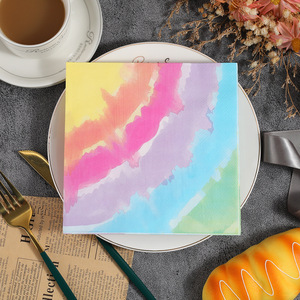 Servilletas listas para enviar 1/4 pliegues 33*33cm Día de San Valentín papel tisú panadería bebida decorativa 2 capas servilleta impresa - Product Image 6