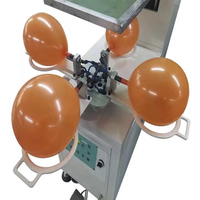 Máquina de Serigrafía Semiautomática para Globos Promocionales de Látex, Impresora de Globos con Logotipo Personalizado, Nueva Condición