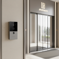 Sistema de Intercomunicación y Control de Acceso Inteligente Tuya para el Hogar, Desbloqueo con Tarjeta NFC/IC, Pantalla Táctil IPS con Clasificación IP65, Control por Aplicación