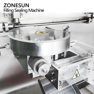 ZONESUN ZS-LX120 Máquina de Llenado y Sellado de Sobres Automática de Alta Velocidad VFFS con Servomotor para Aderezos, Salsas Picantes, Pastas y Líquidos - Product Image 5