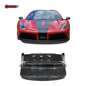 Diffuseur avant en fibre de carbone sèche style OEM pour Ferrari 488 - Product Image 1