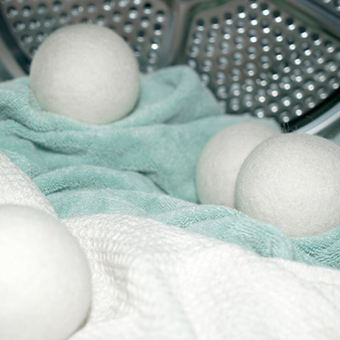 Premium XL Smart Sheep Wool Dryer Balls Natural New Zealand Wool Softener Discs Replaces Laundry Sheets
