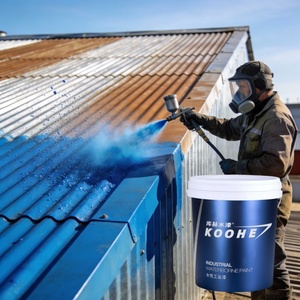 <span class=keywords><strong>Vernice</strong></span> Spray Acrilica Industriale Ecologica a Base d'Acqua, <span class=keywords><strong>Resistente</strong></span> <span class=keywords><strong>al</strong></span> <span class=keywords><strong>Calore</strong></span> per Tetti in Metallo, Piastrelle Colorate e Elettrodomestici - Product Image 1