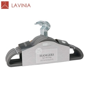 Rose gold flocking velour hangers <span class=keywords><strong>de</strong></span> suspension hook - Product Image 1