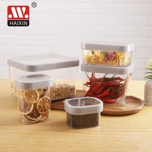 Haixin Vente chaude Récipient alimentaire hermétique en plastique de qualité alimentaire Boîte de rangement hermétique étanche Boîte de rangement pour aliments - Product Image 1