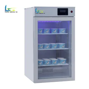 Penyimpanan fermentasi kebisingan rendah mesin pembuat cangkir yogurt portabel frozen
