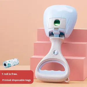 Ramasse-crottes portable pour chien en plastique, très vendu à l'international, avec sacs à crottes - Product Image 6