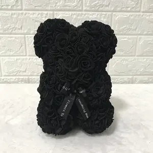 Grosir styrofoam teddy bear-Hot Sale Abadi Rose Teddy Bear untuk Cinta Buatan Styrofoam Teddy Bear