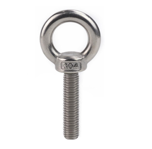 Boulons à oeil en acier inoxydable M8 avec rondelle et écrous Finition unie Boulons à oeil à anneau de levage - Product Image 3