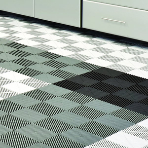Dalles de sol modulaires antidérapantes <span class=keywords><strong>pour</strong></span> <span class=keywords><strong>garage</strong></span>, lavage de voitures et detailing, en plastique - Product Image 6
