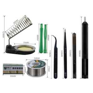 BST-113 Desain Saldator Profesional PCB Motherboard Ponsel Laptop Komputer Perawatan Listrik Kit Solder - Product Image 3