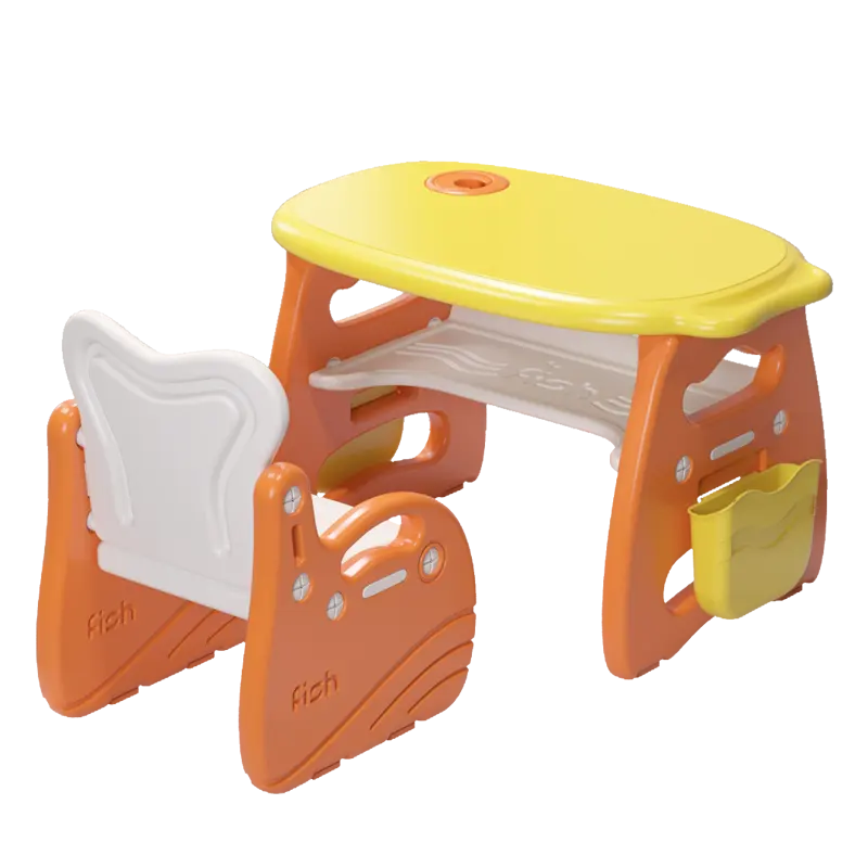 아기 플라스틱 활동 인체 공학적 숙제 책상 북유럽 어린이 가구 연구 테이블 및 의자 세트 어린이 침실