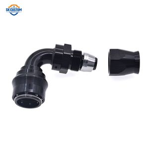 Фитинг быстроразъемный алюминиевый SK CUSTOM для шлангов AN4 AN6 AN8 AN10 AN12, фитинг для шлангов из PTFE - Product Image 6