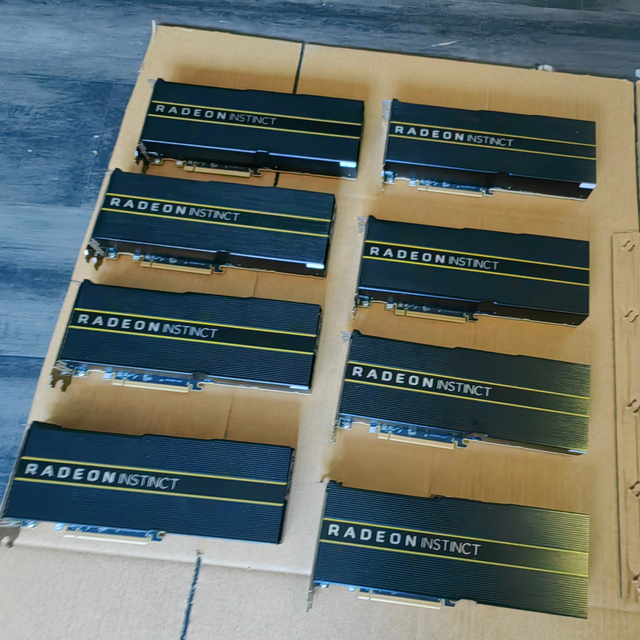 Mi50 Used Graphics Card Radeon Instinct Mi50 32G 16GB Used GPU for AI Reasoning Deep Learning