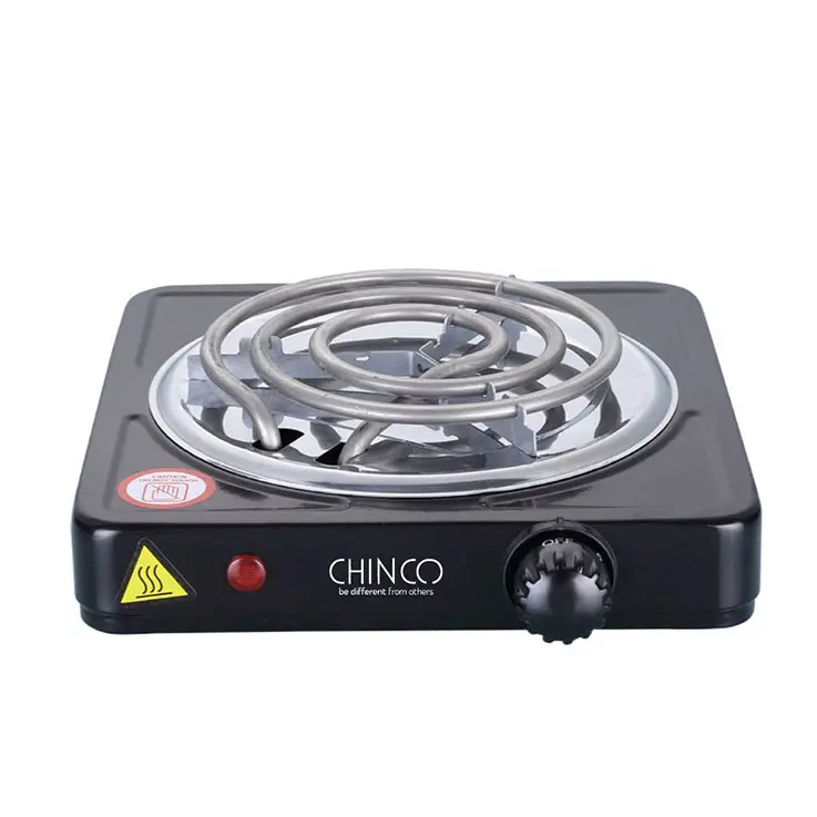 best welcome Single Electric Hot plate with spiral burner 1000w Chinese Manufacture for OEM Countertop