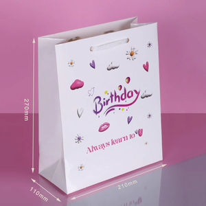 Bolsas de Regalo de Papel de Cumpleaños al por Mayor, Bolsas de Papel para Regalo de Cumpleaños del Día del Niño para Niños y Niñas, Baby Shower, Fiesta de Cumpleaños - Product Image 1