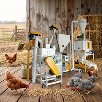 Machine à granulés à anneau haute efficacité pour l'alimentation animale, équipement de ligne de traitement grande capacité pour la production industrielle de bétail et de volailles