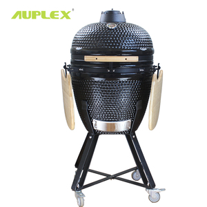 Auplex - Barbacoa de Cerámica para Jardín, Kamado Joe de 21 Pulgadas, Parrilla de Carbón, Ahumador Portátil con Altura Ajustable, <span class=keywords><strong>Asador</strong></span> de Carbón - Product Image 2