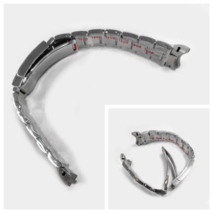 Bracelet de montre en acier inoxydable massif Oy-ster de 21 mm, extrémité incurvée pour montre de 41 mm 124300 - Product Image 4