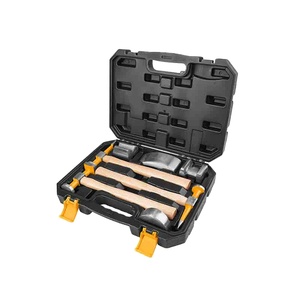 TOLSEN 25197 Set di 7 Martelli per Carrozzeria e Parafanghi con Manico in Hickory - Product Image 1