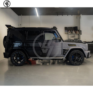 Kit carrosserie, pare-chocs, capot et spoiler en fibre de carbone sèche MSY P920, finition brillante, tissage sergé, emballé sous vide, pour Mercedes-Benz Classe G W463A G63 - Product Image 2