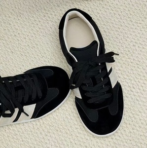2026 New Dio Ribbon Retro Training <b>Shoes</b> - Elk Leather Classic Beige Color Casual Sports <b>Shoes</b> for Women - Product Image 3