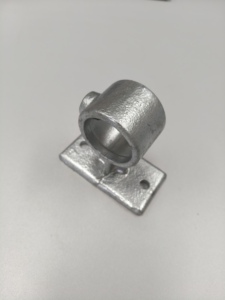 Support de main courante en fonte ductile galvanisée <span class=keywords><strong>électrique</strong></span> fileté malléable 1/2 pouce 21,3 mm Raccord de tuyauterie - Product Image 1