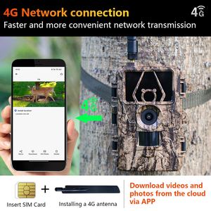 Extérieur Étanche 8K 60Mp Full Hd Cellulaire Panneau Solaire <span class=keywords><strong>Chasse</strong></span> <span class=keywords><strong>Camara</strong></span> 4G Lte Trail Caméra Faune Caméra Cellulaire - Product Image 5