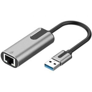 adaptador <b>usb</b> 3.0 a rj45, velocidad de 1000mbps, conexin <b>ethernet</b> para redes estables y rpidas en dispositivos sin puerto lan. - Product Image 1