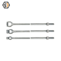 Tiges d'ancrage de fil de type Twineye Tripleye, 5/8 ''3/4'' d'ancrage de plaque croisée en expansion