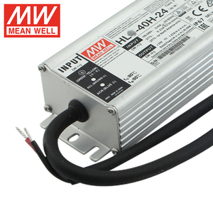 Драйвер светодиодов Mean Well HLG-40H-24, 40 Вт, 24 В, постоянное напряжение и ток, IP65, водонепроницаемый, для наружного ландшафтного освещения - Product Image 4