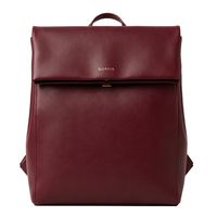 Sac fourre-tout en cuir souple bordeaux pour femme, sac à bandoulière minimaliste, grande capacité, sac à main professionnel pour le bureau, sacoche pour femme