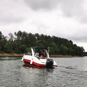 Bateau à réaction en fibre de verre de 7,3 m (24 pieds) pour la pêche, yacht à cabine, livraison rapide, offre spéciale - Product Image 5